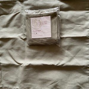 2 BALLARD THROW PILLOW COVER 20X20 EVERYDAY LINEN SPA